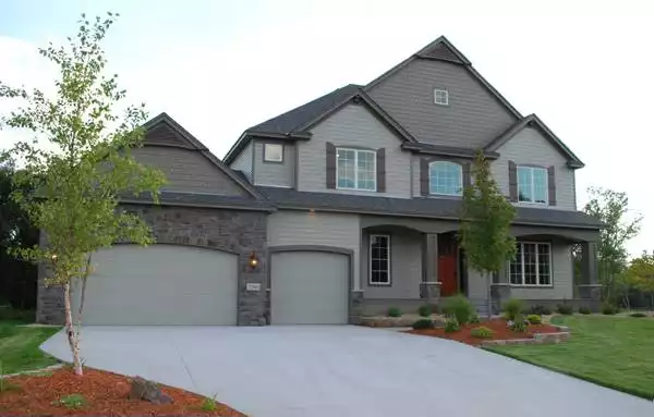 image of 2 story cottage house plan 1708